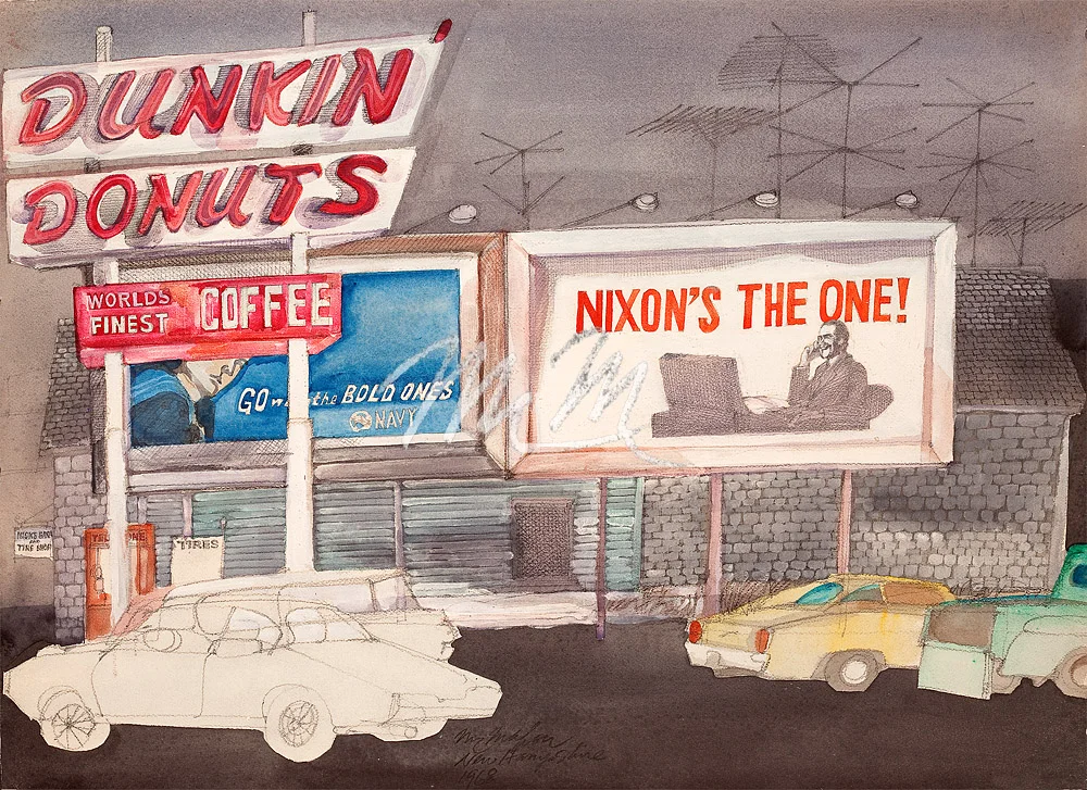 Nixon Billboard-"Nixon's the One"