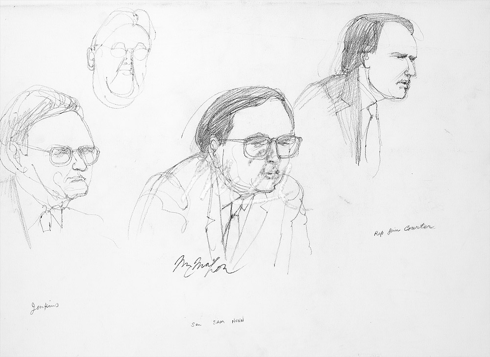 Oliver North Trial - Senator Sam Nunn - Iran Contra