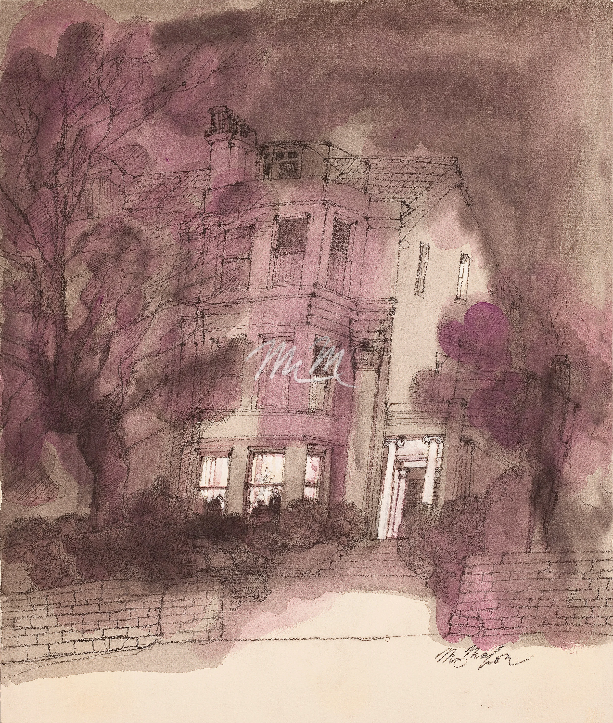 f-ct11-gc455-M- Meeting at Night in Brownstone..jpg