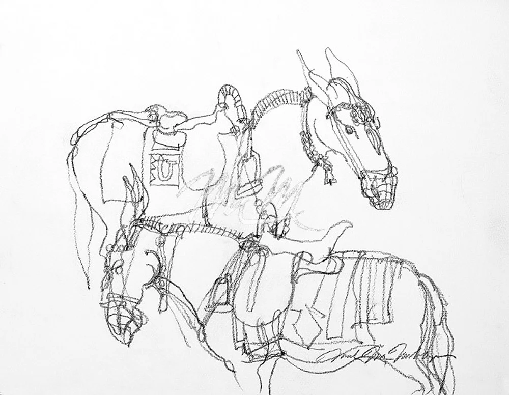 48 Santorini Greece two mules.jpg