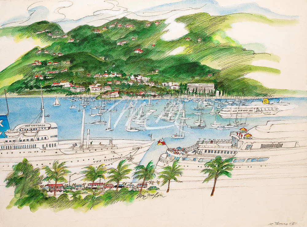 FM-MIKE- ct126-ct5744- ST.Thomas USVI Csr- Cruise Ship In port..jpg