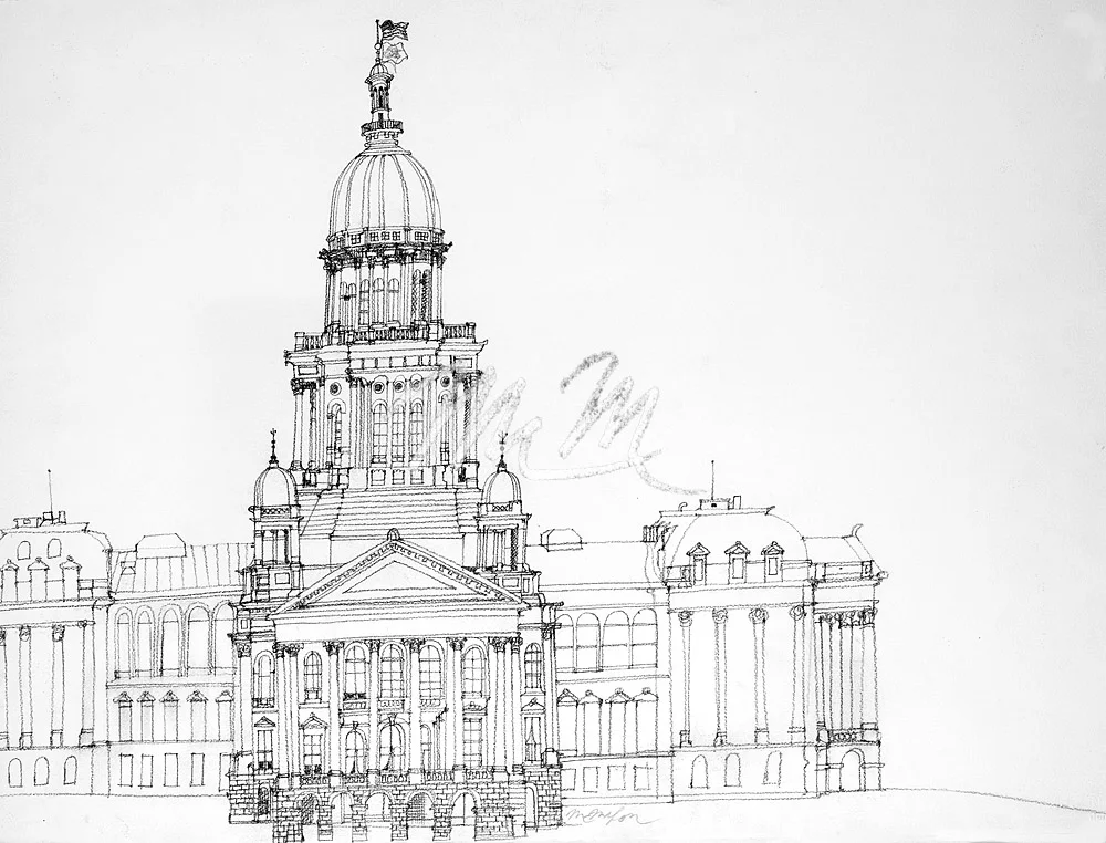 Springfield, Illinois Capitol