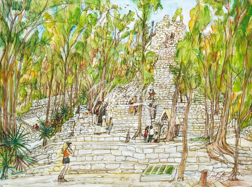 81 Mexico Coba Pyramid.jpg