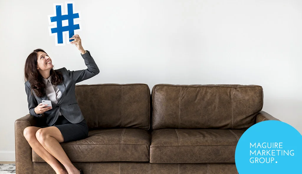 Hashtags are words or phrases using a hash sign