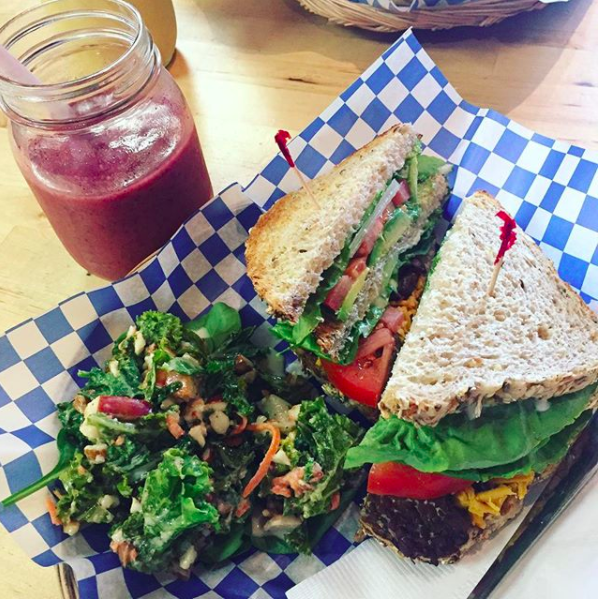 Photo from @mariamunches on Instagram, taken at Cafe Pyrus in Waterloo, Ontario.