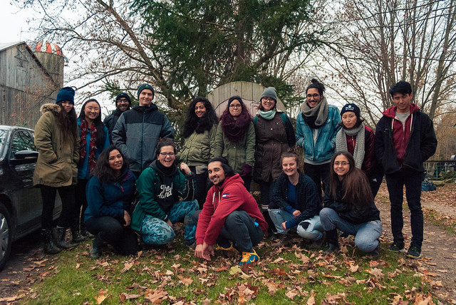 Only a very small amount of friends I've made in UW Animal Rights Society. Photo curtesy of @tranlloyd on Instagram.