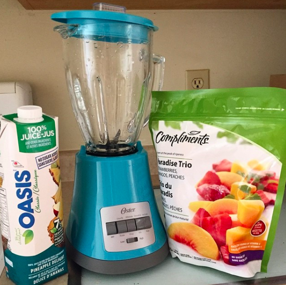 This was captioned “Baby’s first blender” on Instagram when I first got it. I was so excited! Such a great gift.