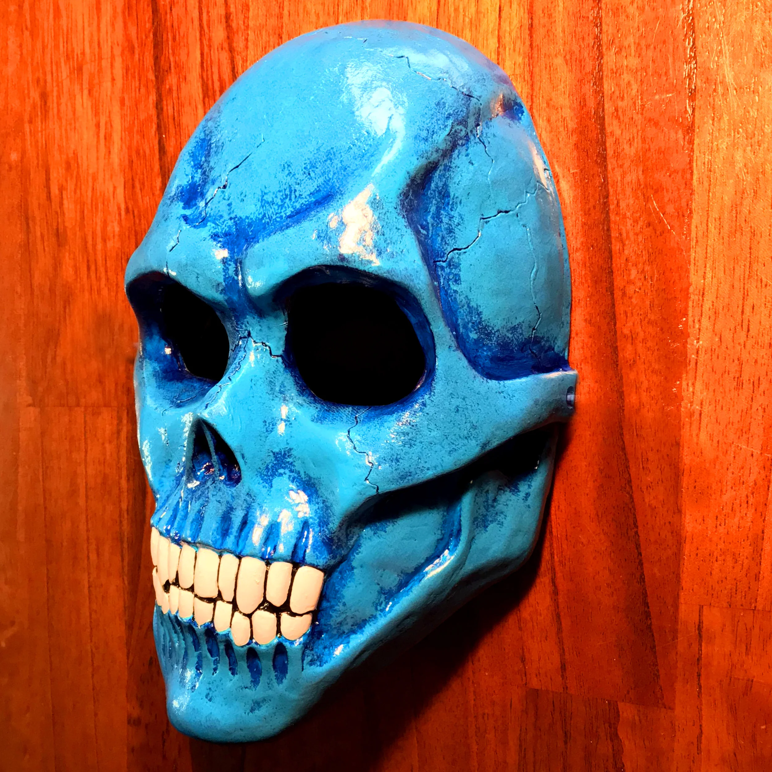 Skull, Blue