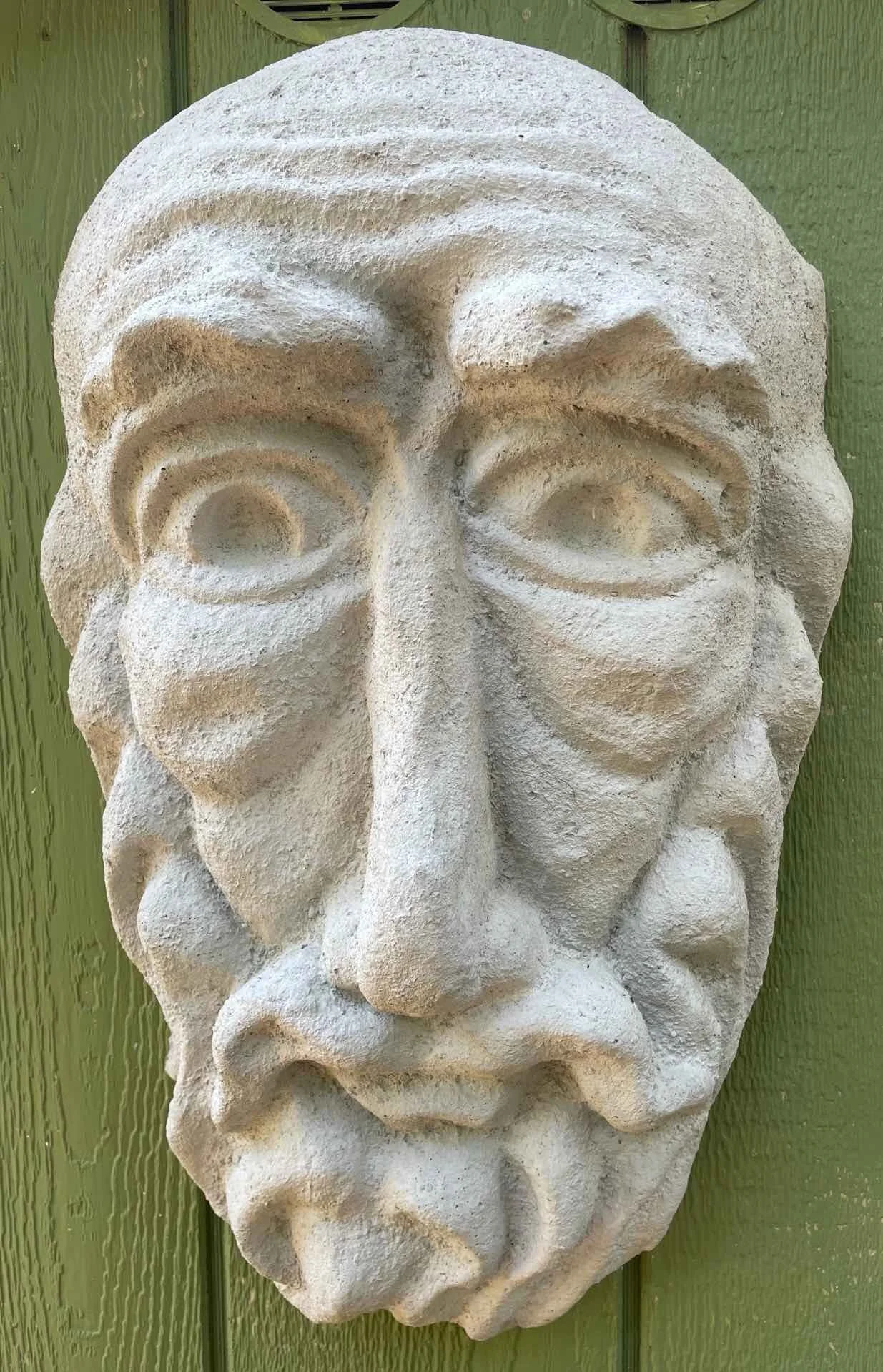St Patrick:  20"H x 12"W x 4"D approximately