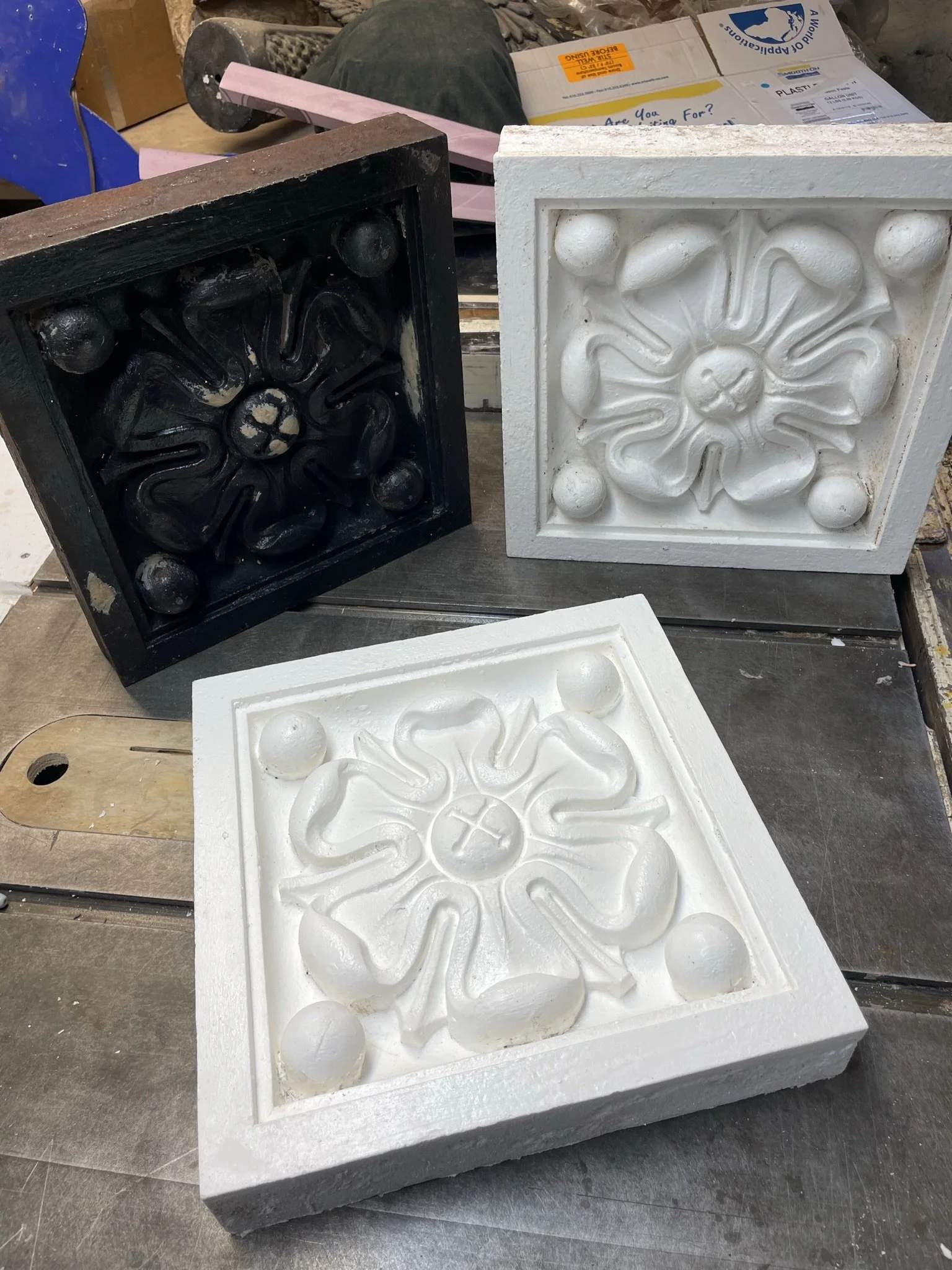 Plastic exterior castings