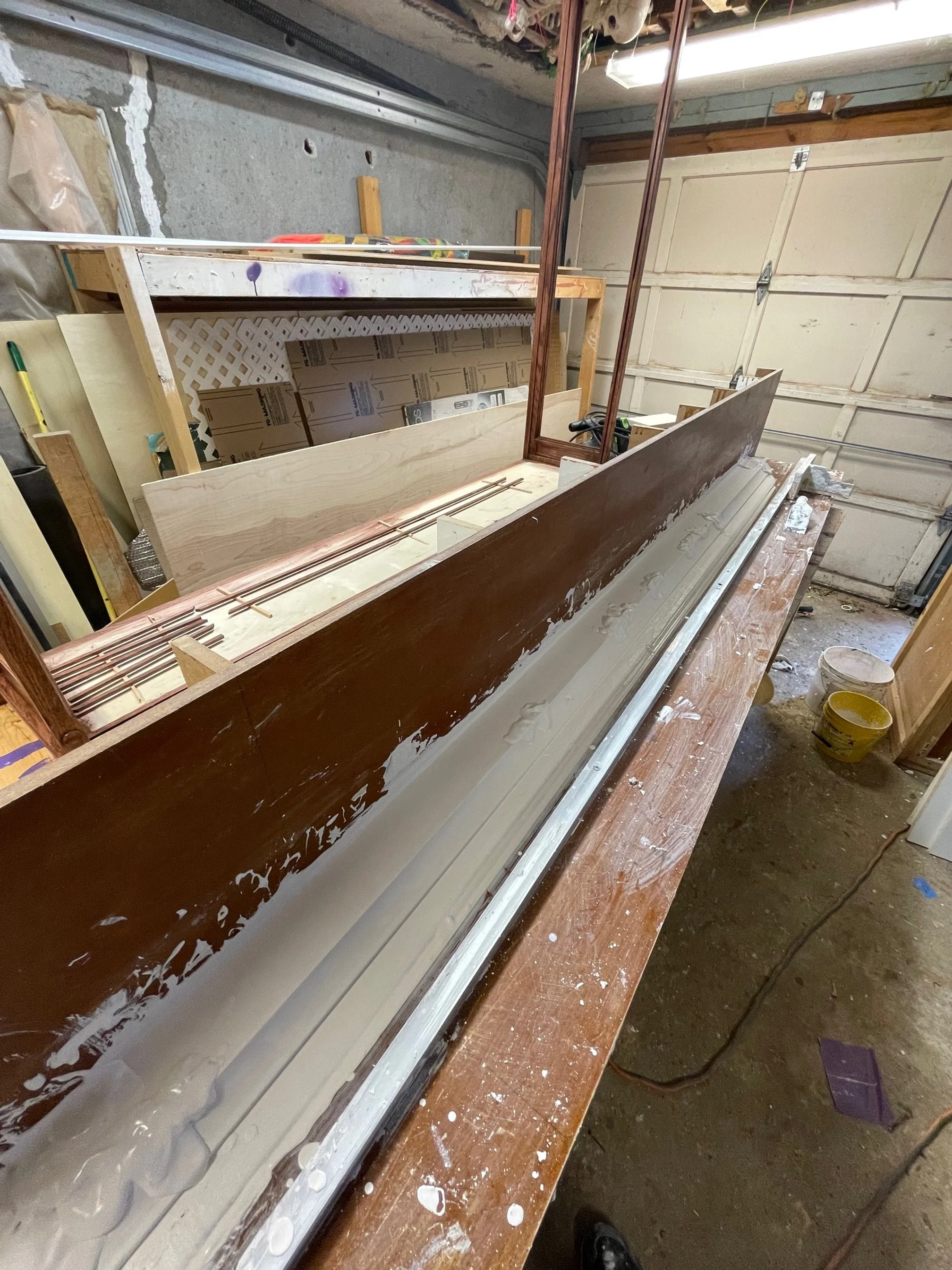 Base profile being run on a bench