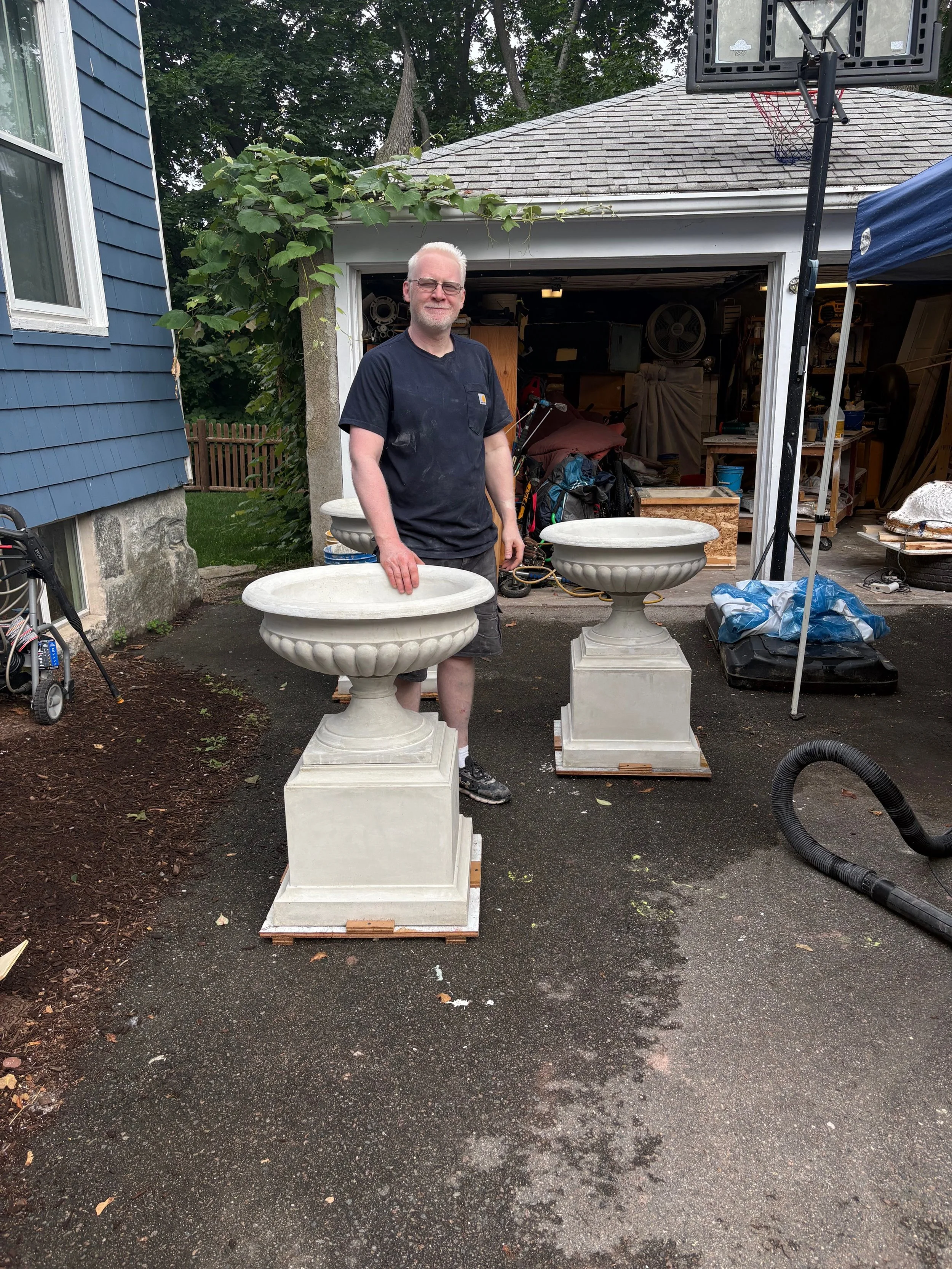 Final cement castings