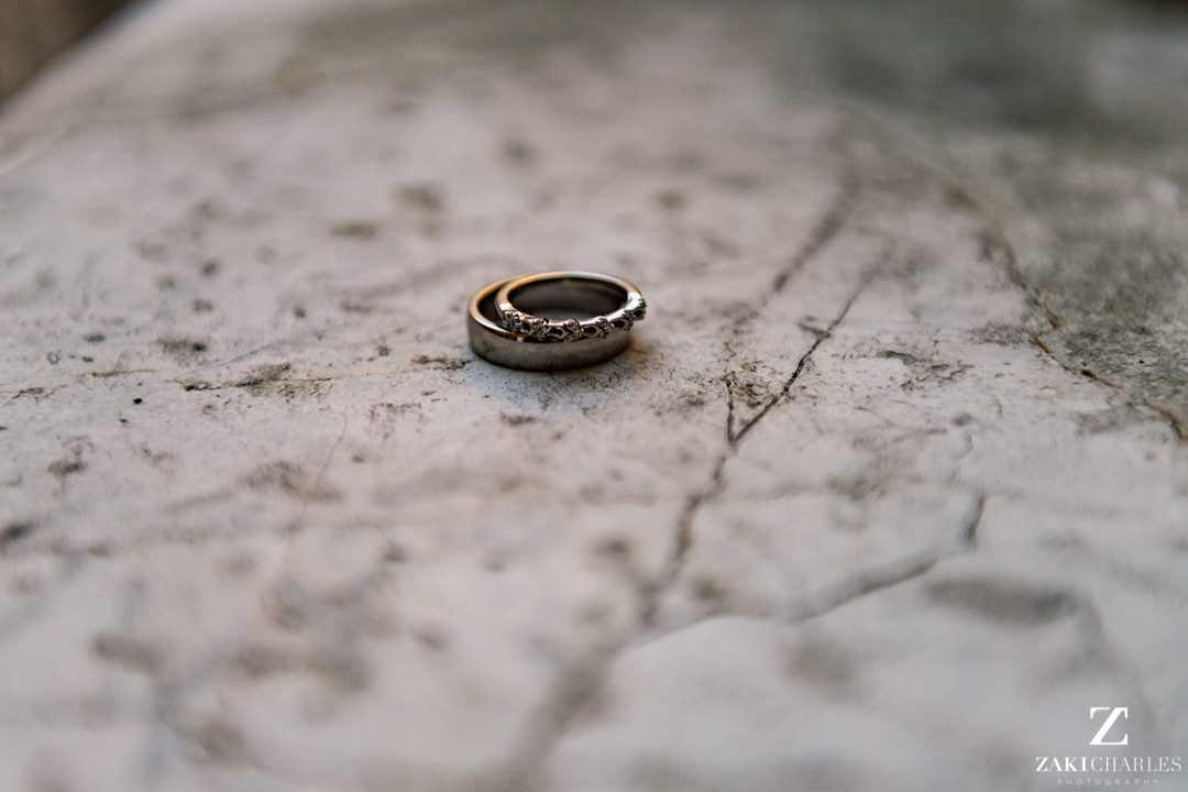 Wedding rings at The Bodleian Library