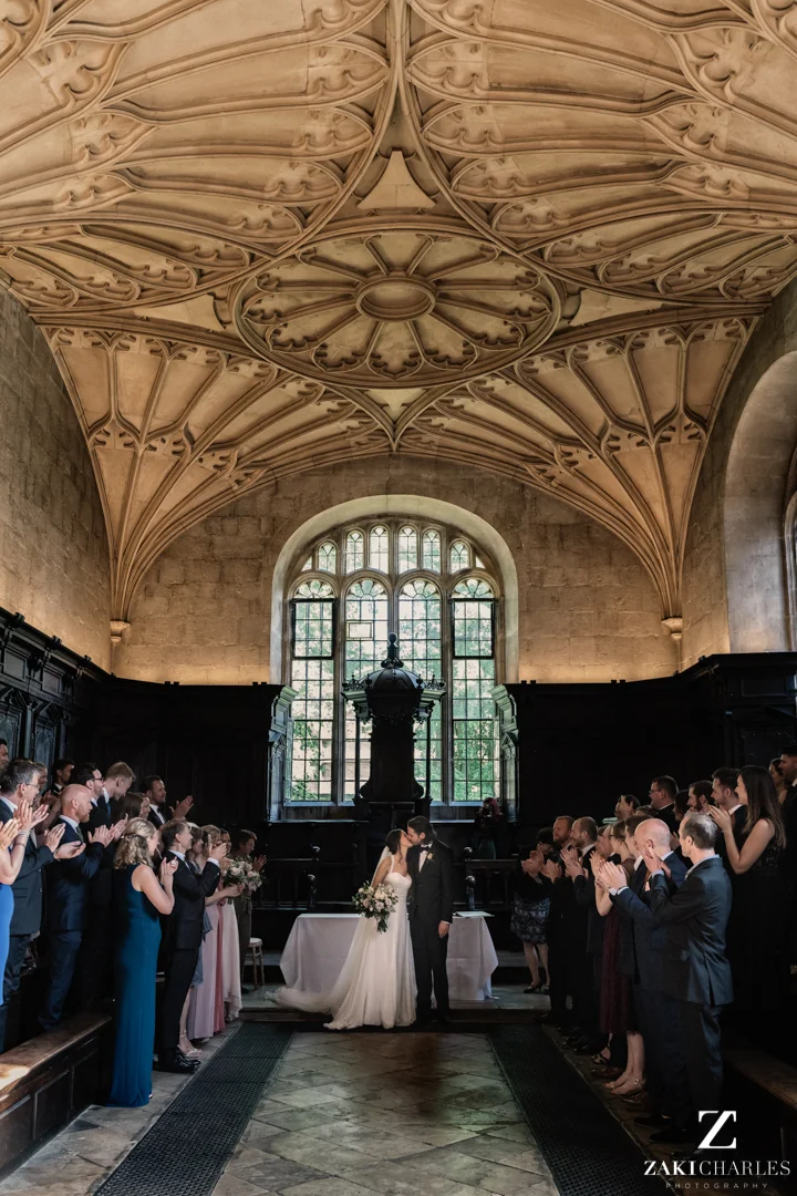 Ceremony photos in The Convocation house