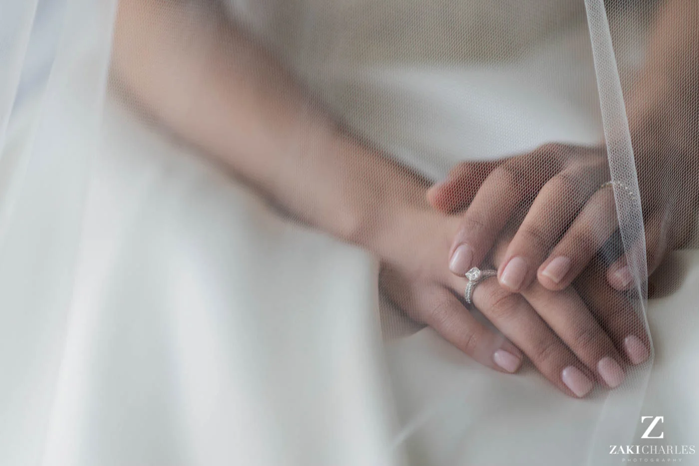 Natural light portrait of the bride at Marriott Hotel Regents Park 4