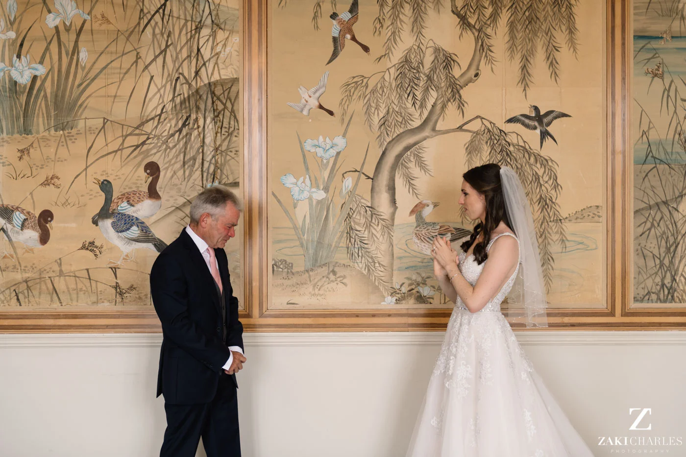 Father of the bride first look 6