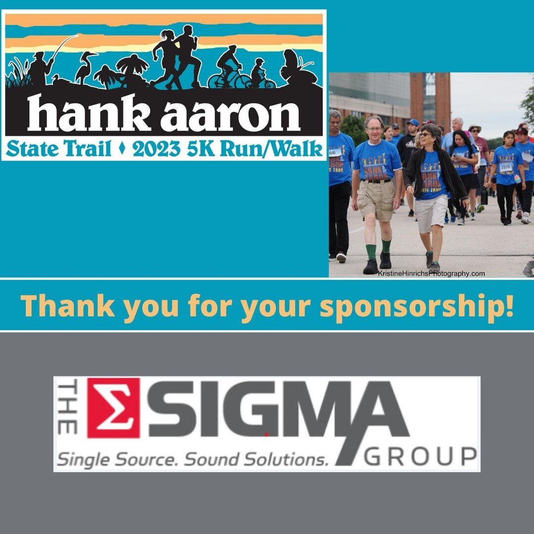 Thank you to our amazing 5K sponsor The Sigma Group
#2023Hank5k