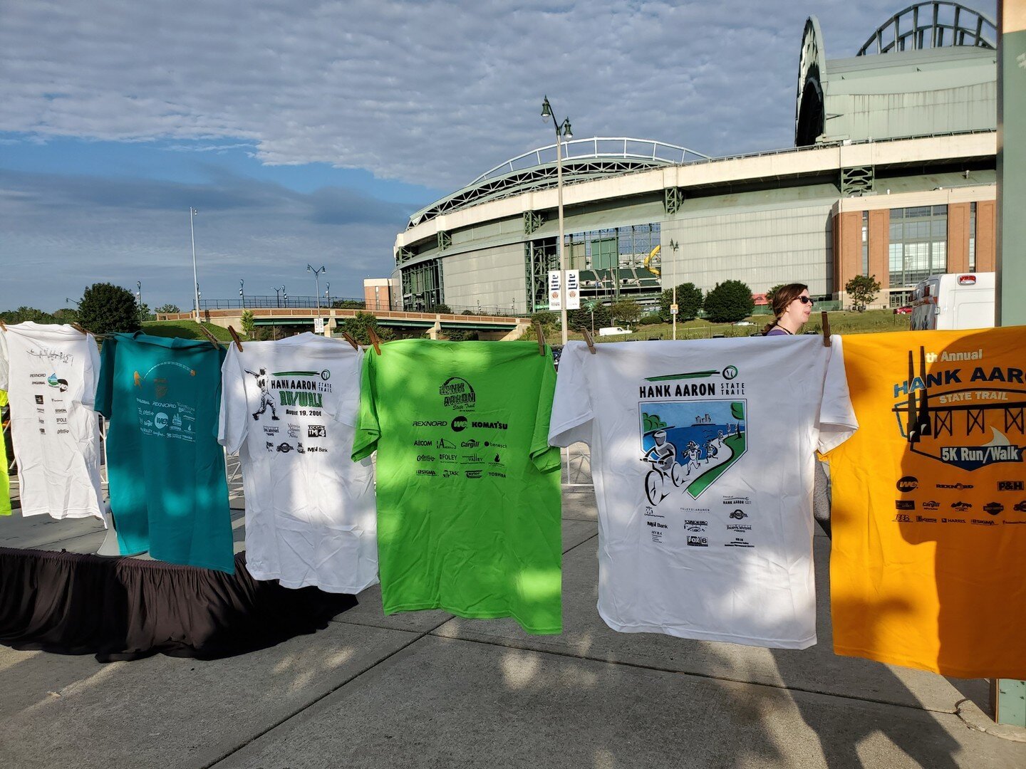 Sign Up today!  TShirts will no longer be guaranteed...Don&rsquo;t miss out! 
https://runsignup.com/Race/WI/Milwaukee/HankAaronStateTrail5K
 #2023Hank5K