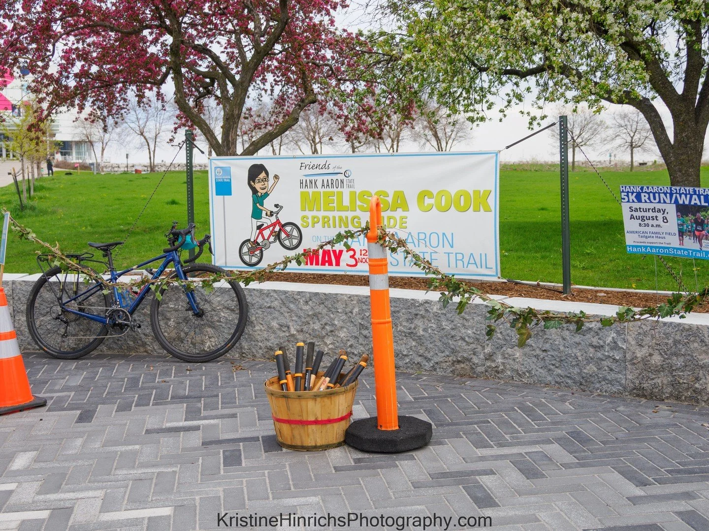 The Friends of Hank Aaron State Trail hosted the 6th Annual Melissa Cook Spring Ride and the launch of the new Pocket Park! Bringing together cyclists and community members to celebrate the start of the season. Thank you to all participants for suppo