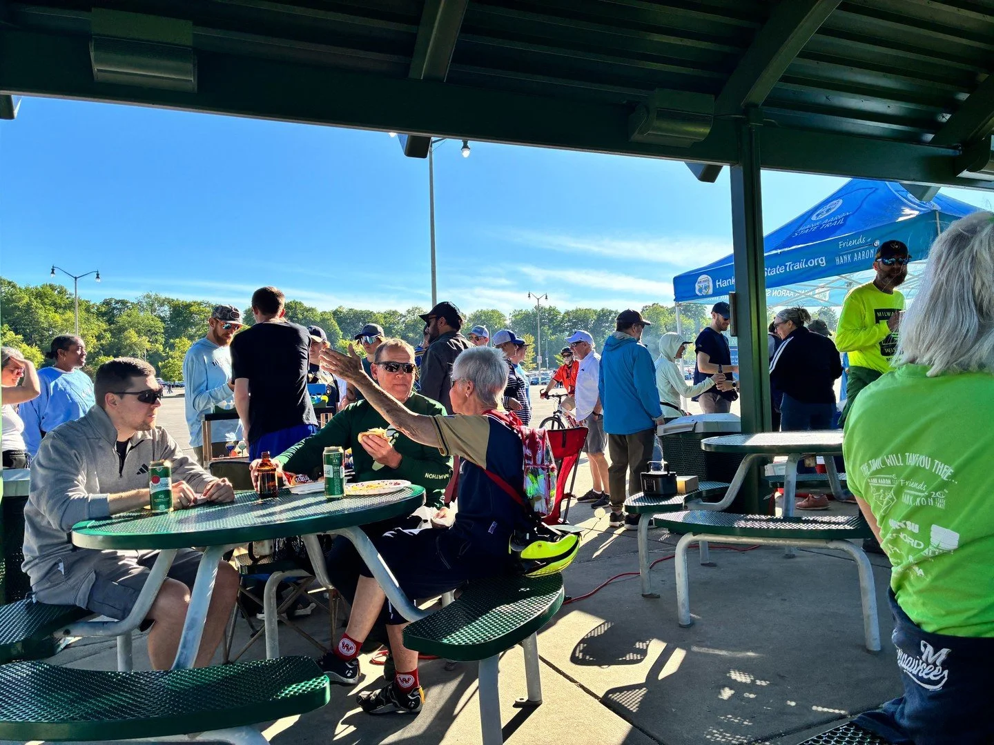 Thank you to everyone for coming out to support our 2nd Annual Bike to the Brewers, supporting @Milwaukee Brewers for defeating the Giants in an 8-3 victory.  Cheers to our pedestrian friendly city and stadium! See you on the Trail 🚲