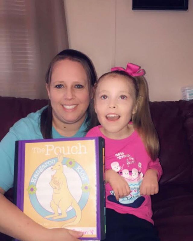 &ldquo;My name is Brenda and this is my daughter McKenzie. I love The Pouch, it helps me keep track of and save all her therapists, IEP meetings and her appointments informations... it awesome! Thank you!!♡&rdquo;