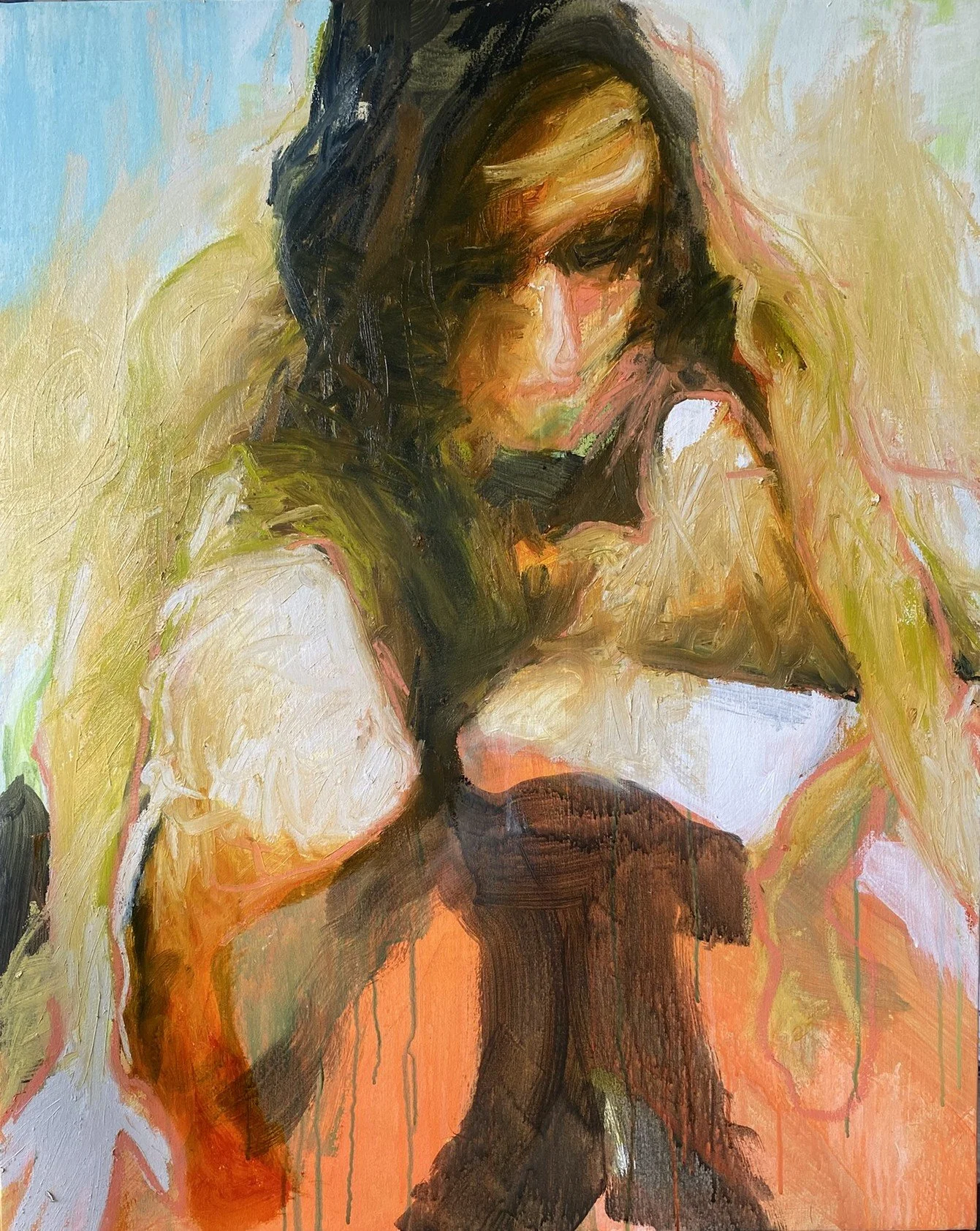 Crouching Woman