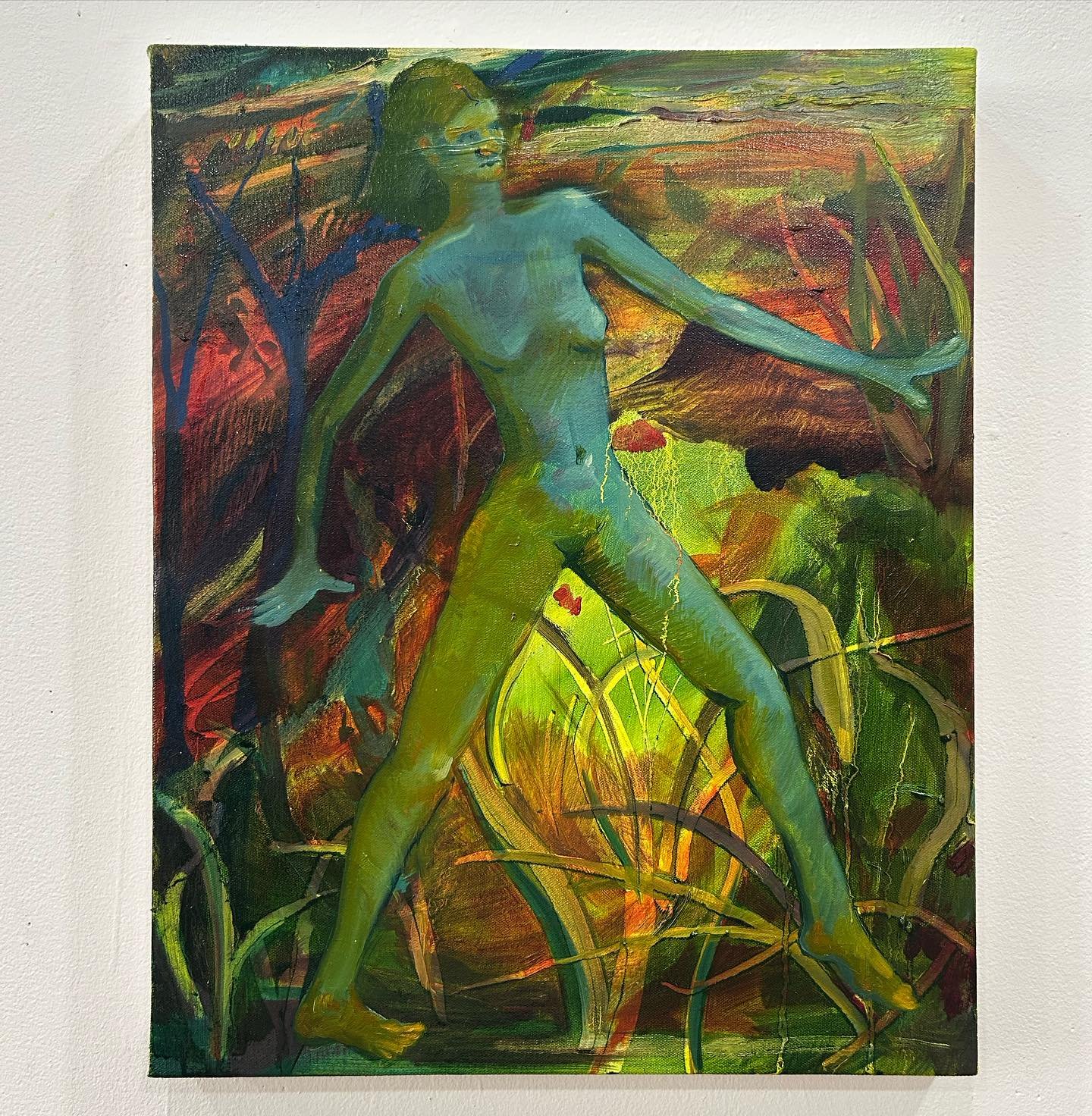 A Body is Smaller Than a Thought
16&rdquo; x 20&rdquo;
oil on canvas, 2025