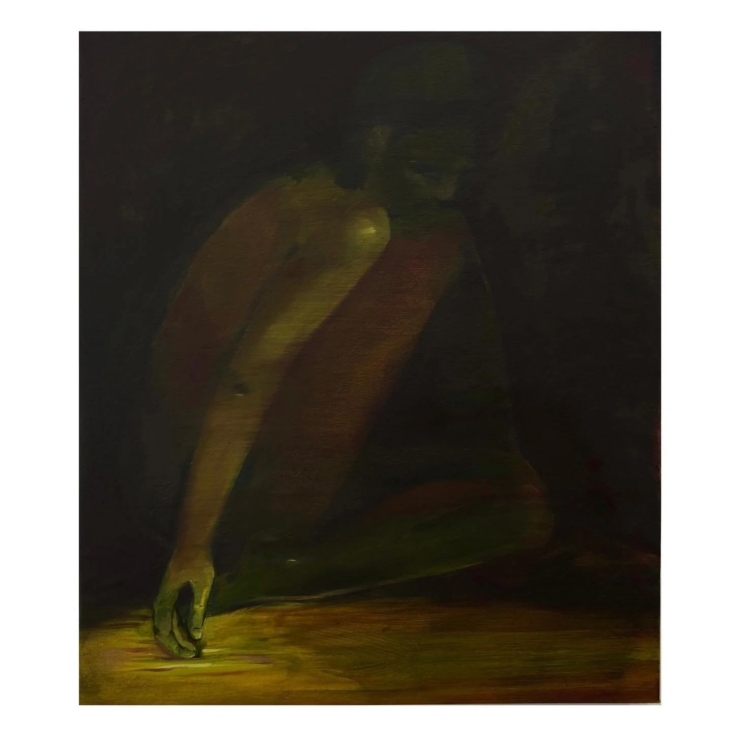 Sitting With Water II 
24&rdquo; x 28&rdquo;