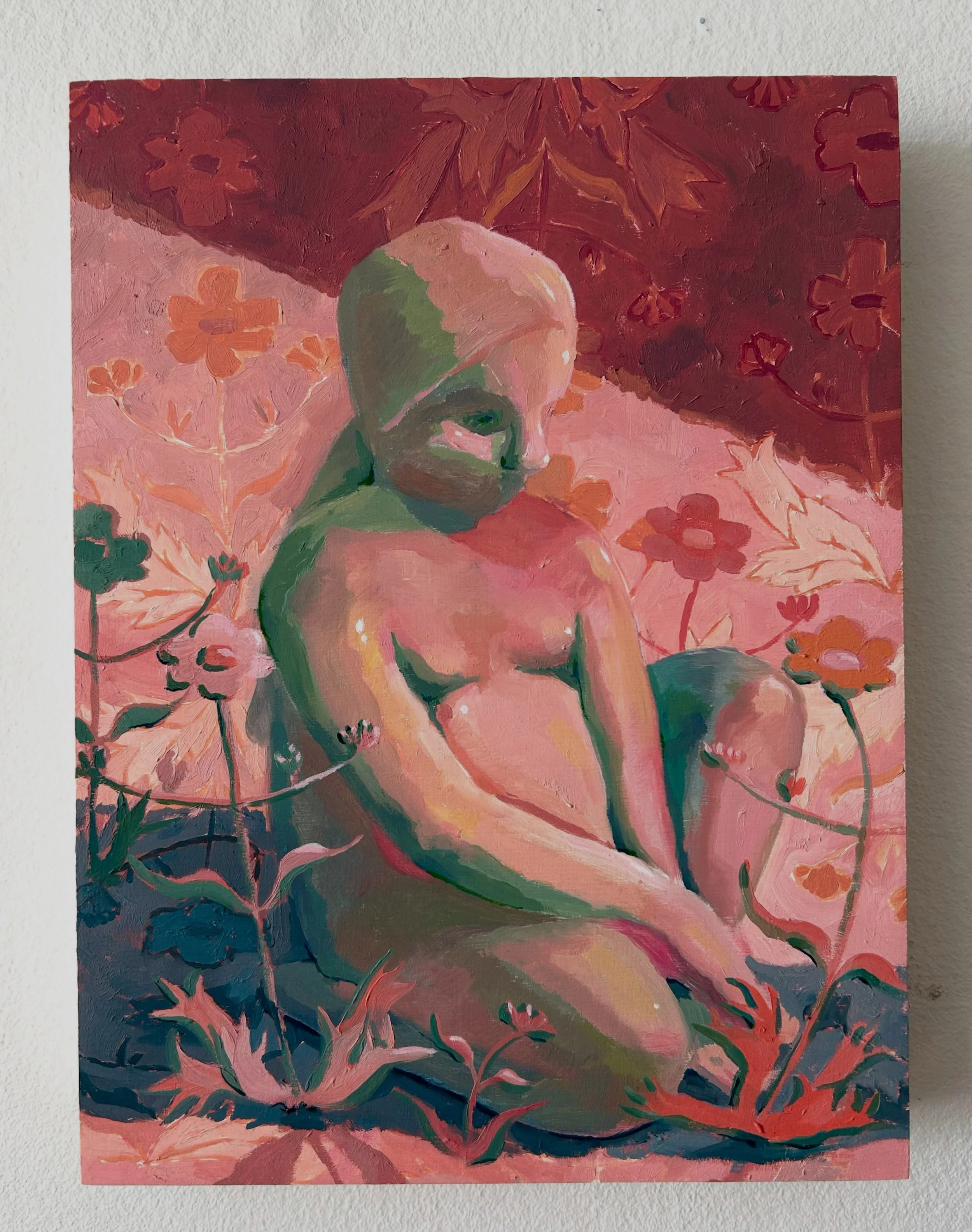 &ldquo;QUEENS&rdquo; opens on July 10th, 6-8pm @____mrs.____ 
organized by @lilfrnces ! I&rsquo;m showing two paintings alongside 6 other artists working in Queens, nyc 👑

&ldquo;Olivia Hamilton&rsquo;s recent practice is grounded in world-building.