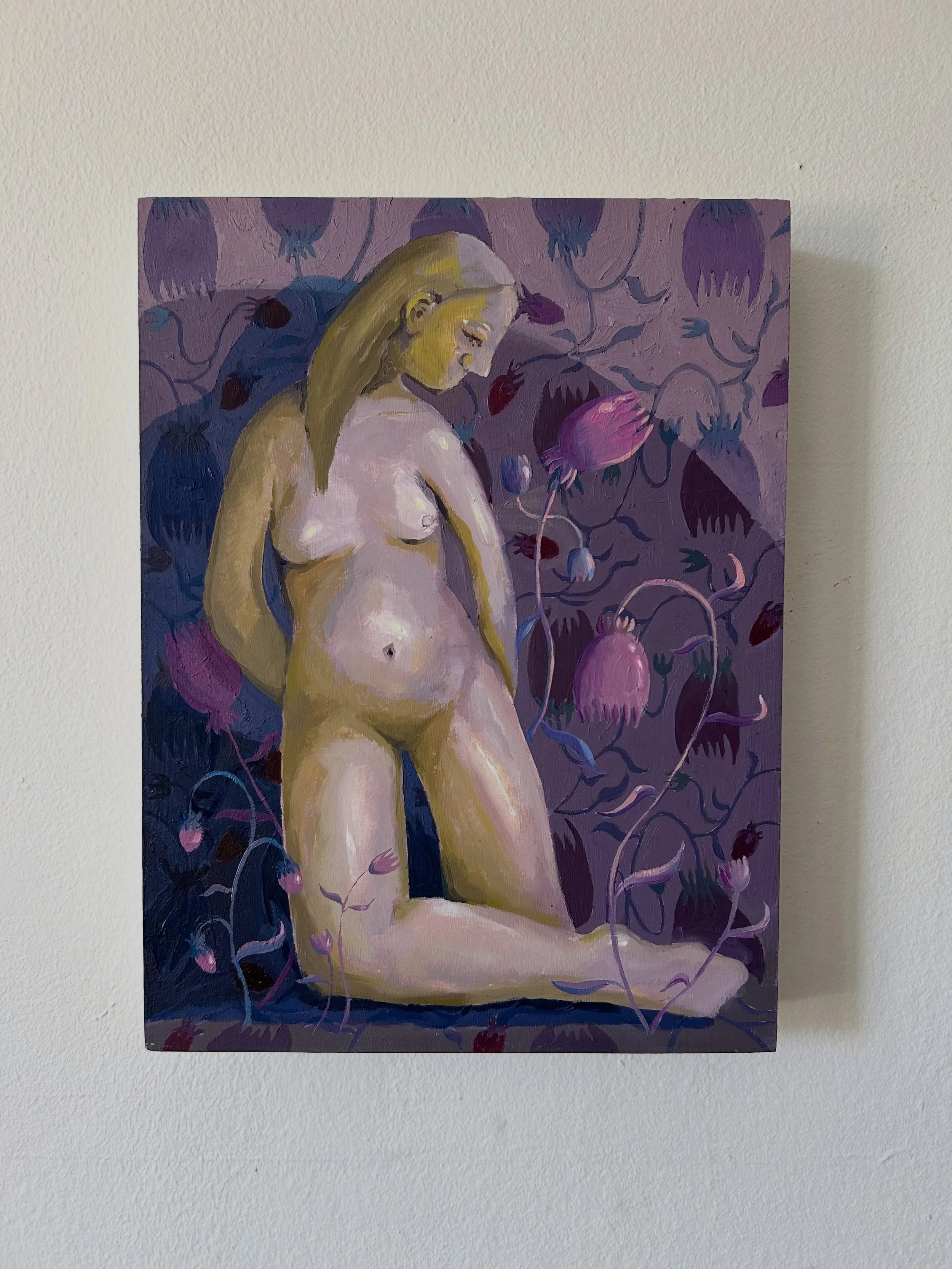 I made sooo many new paintings in Vermont this summer 💜 stay tuned &hellip;