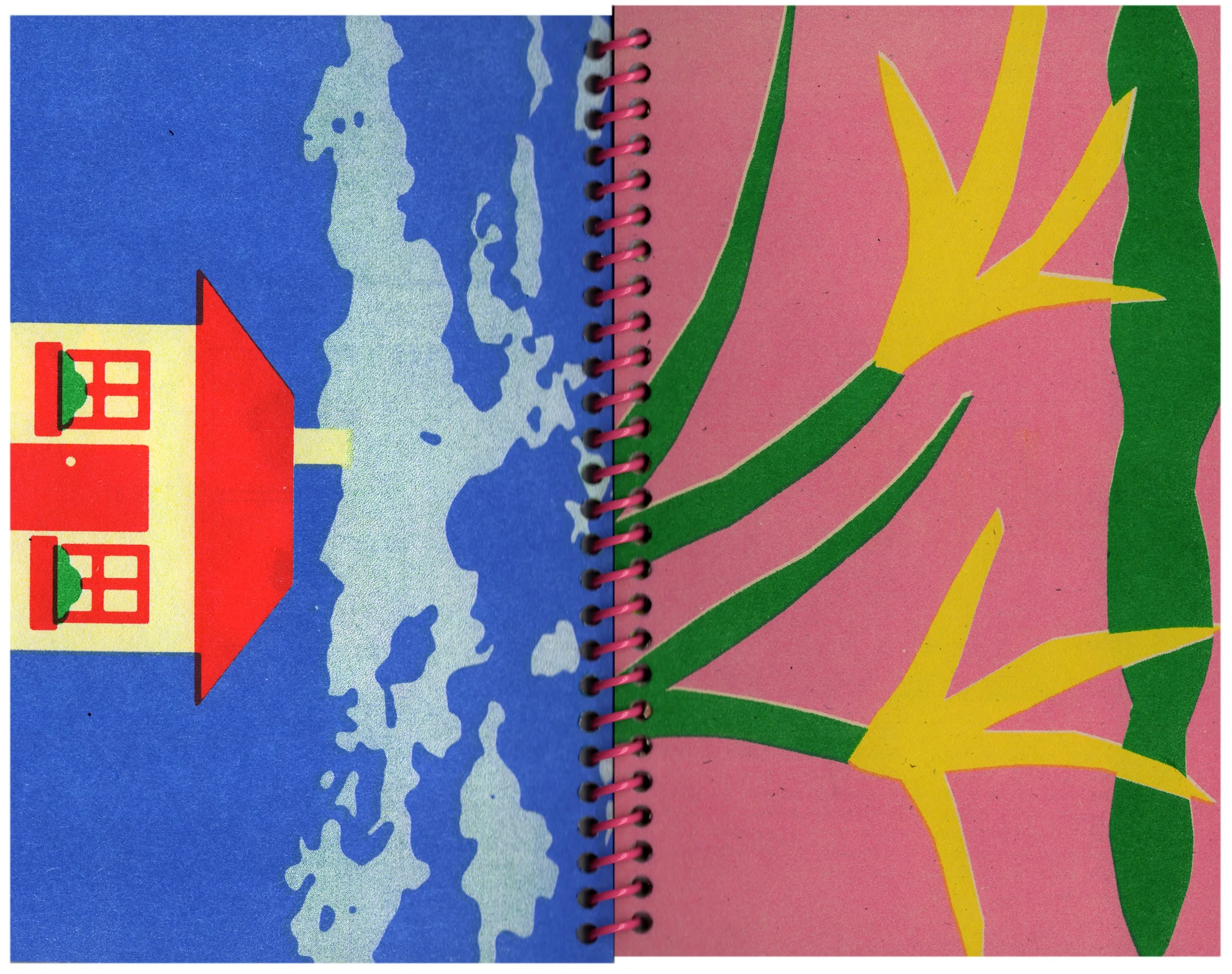 Risograph Scraps Zine '21-'23 — Sunroom