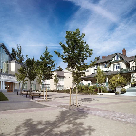 Two new large additions to original school (Kerrisdale).