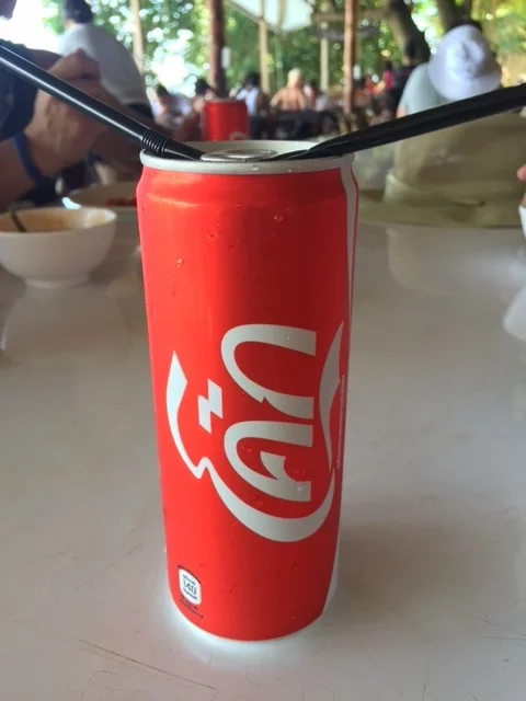 Bangkok, Coke with lunch