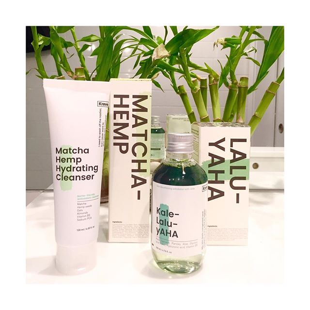 New Review - #KraveBeauty Kale-lalu-yAHA Treatment &amp; Matcha Hemp Cleanser

Click the link in my bio to read the whole review! 
Blog Summary: All in all, these two products are pretty fantastic to me. Liah Yoo definitely knows what she is doing an