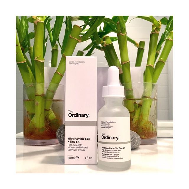 The Ordinary Niacinamide 10% + Zinc 1% ($6 from The Ordinary) 
Product: This is a high 10% concentration of Niacinamide, which reduces the appearance of skin congestion. &ldquo;A concentration of this vitamin is supported in the formula by zinc salt 