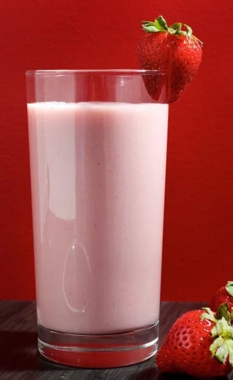 Strawberry Almond Milk