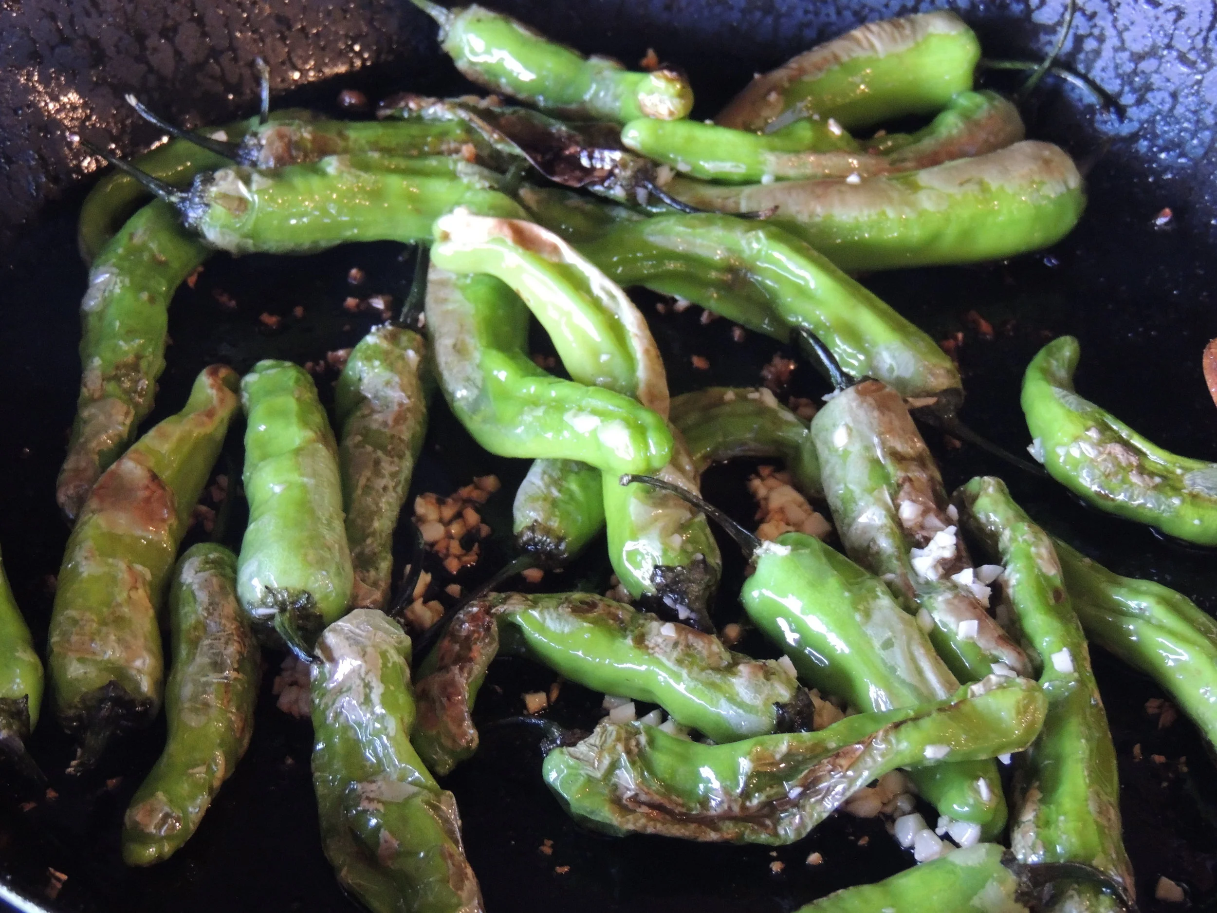 Sauteed Shishito Peppers