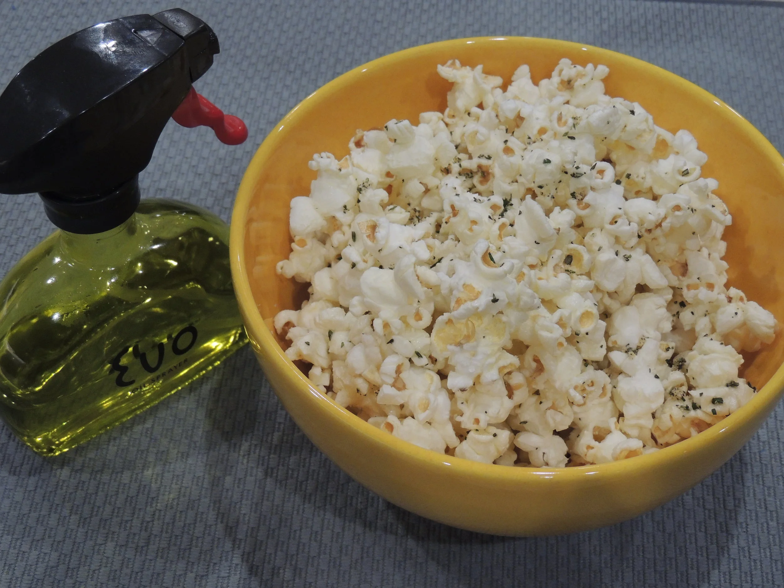 Rosemary Truffled Hot Air Popcorn