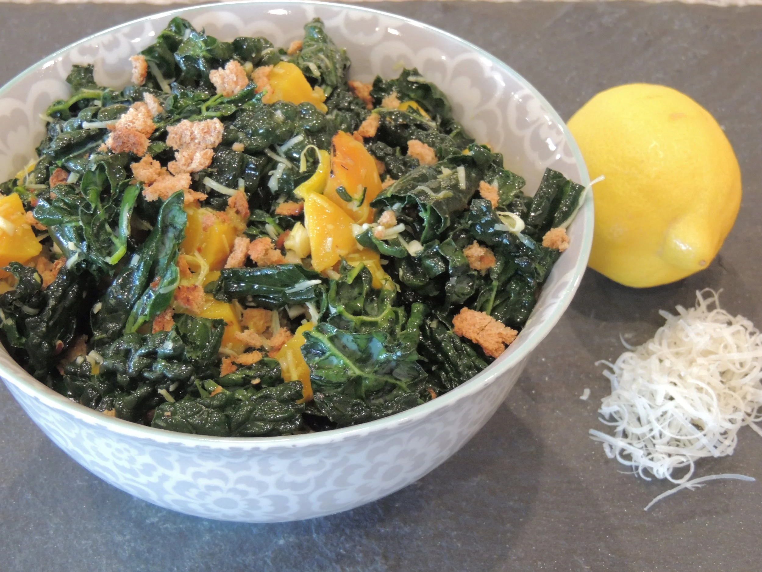 Kale and Grilled Golden Beet Salad