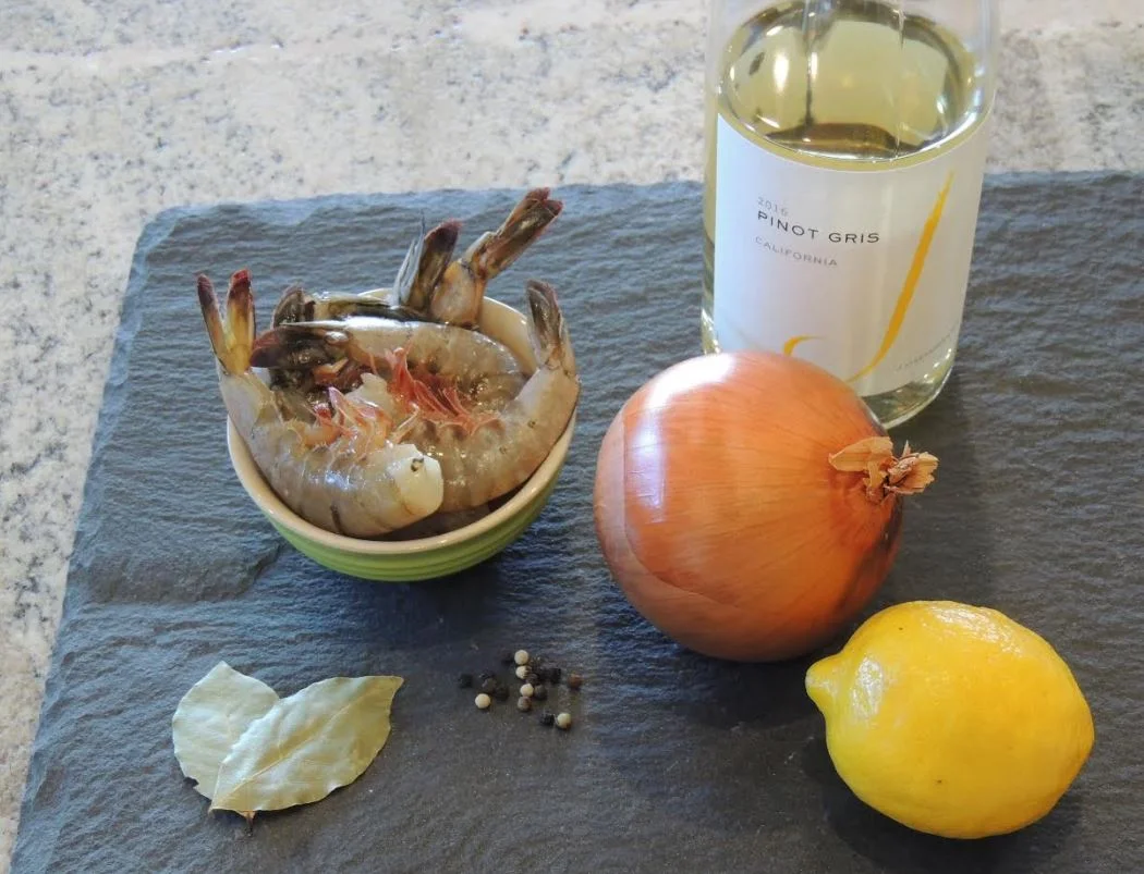 The Best Poached Shrimp