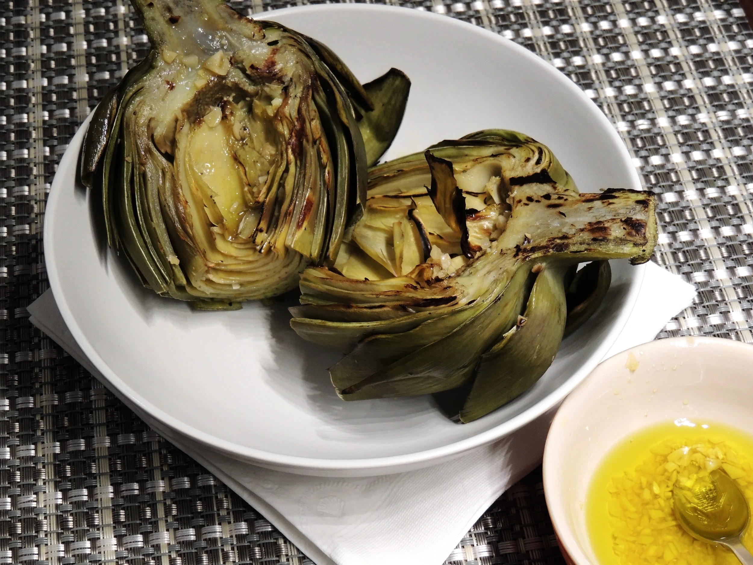 Grilled Artichoke