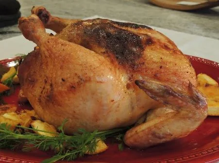Orange Ginger Roasted Chicken