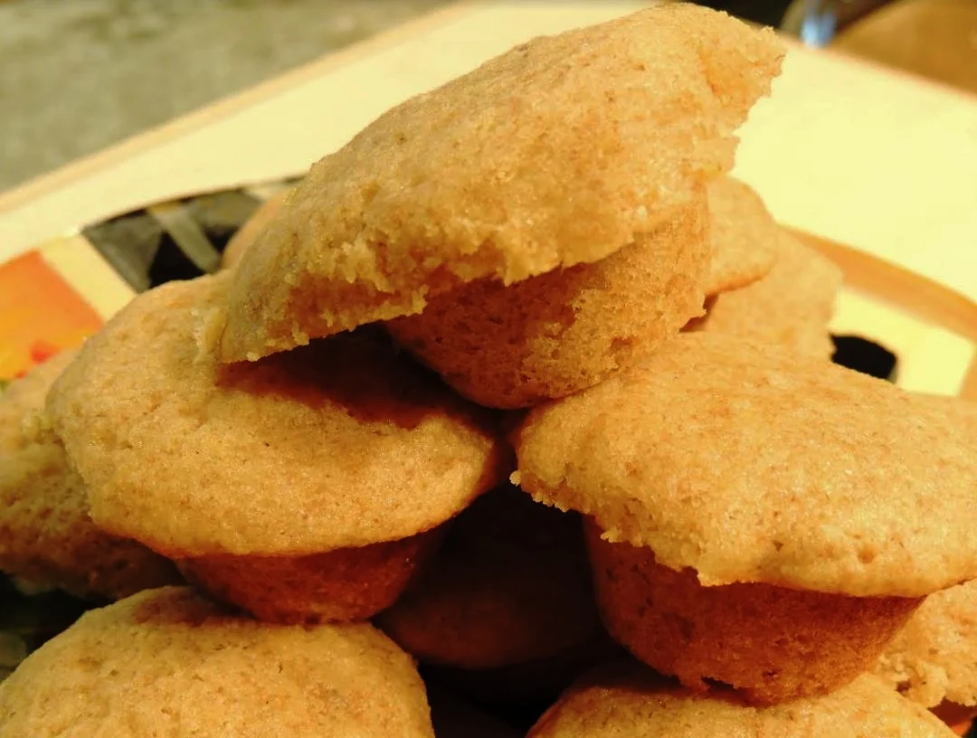 Mini Almond Banana Muffins