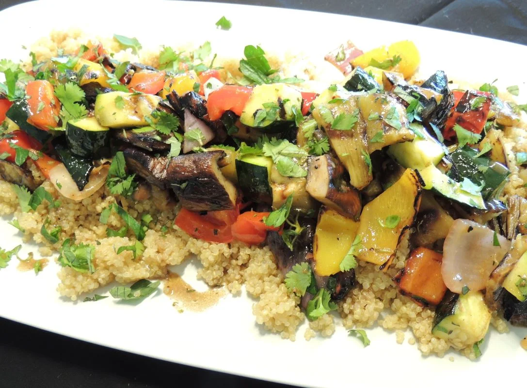 Grilled Vegetables with Quinoa
