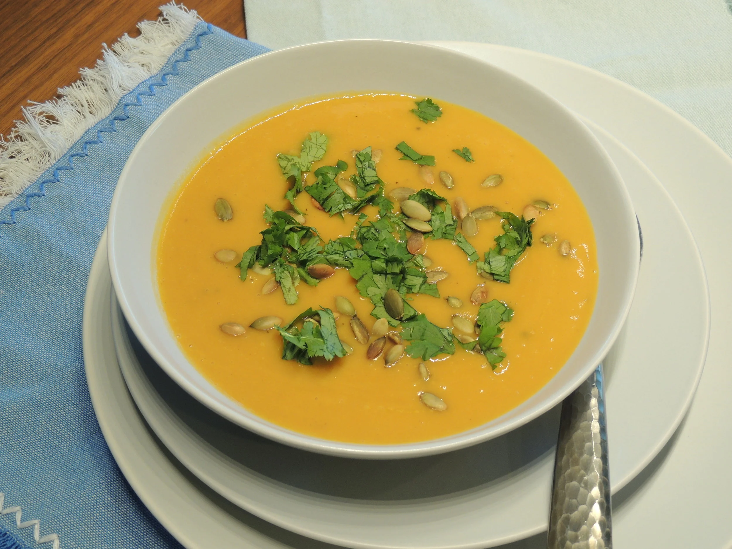 West African Sweet Potato Soup