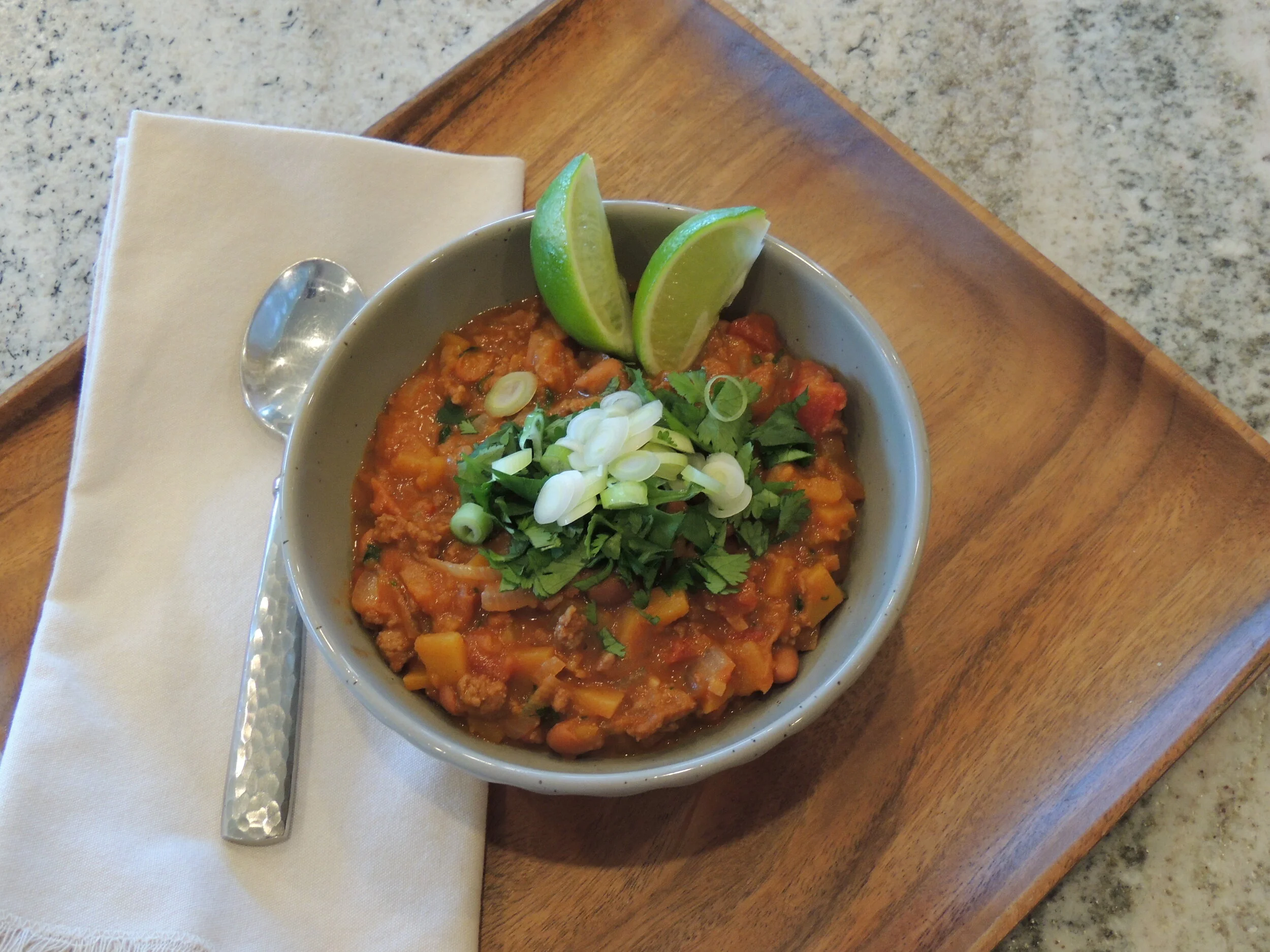 Turkey and Butternut Squash Chili