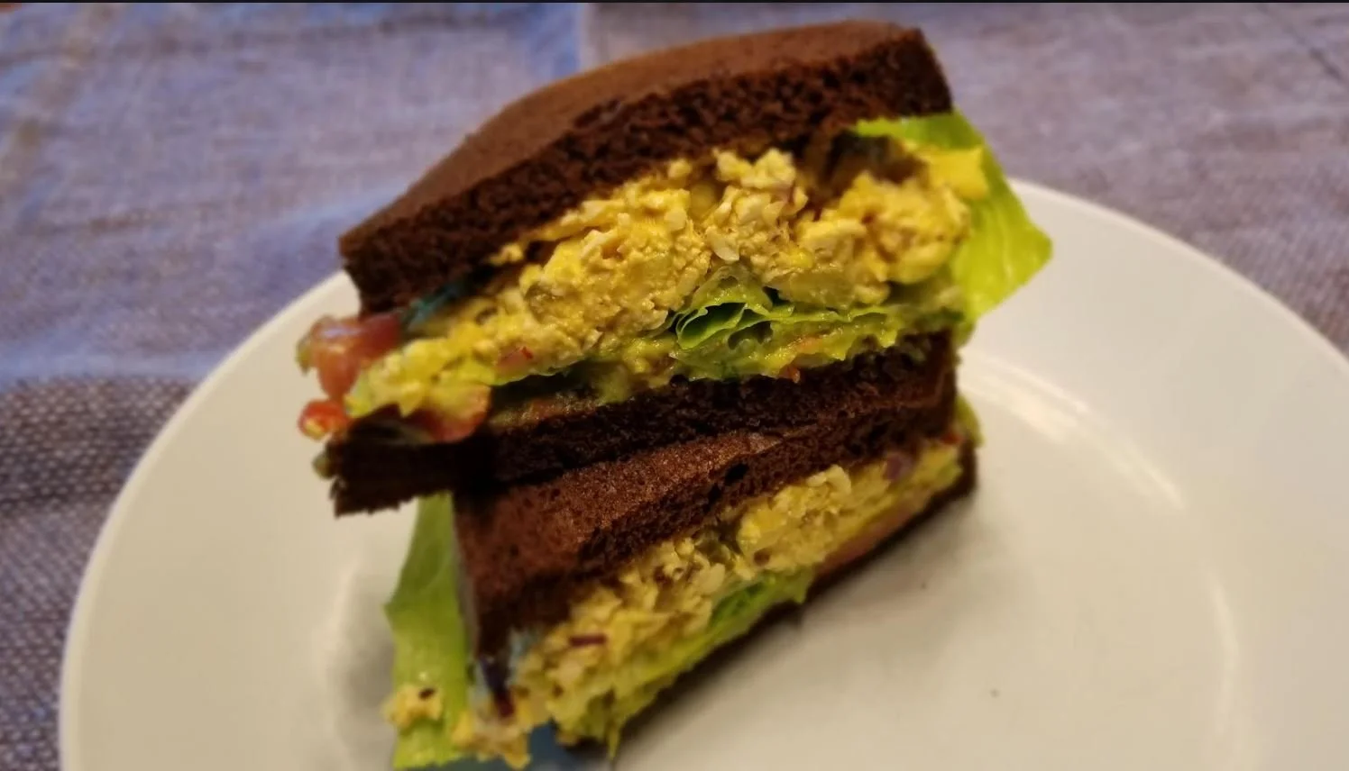 Tofu Salad Sandwich