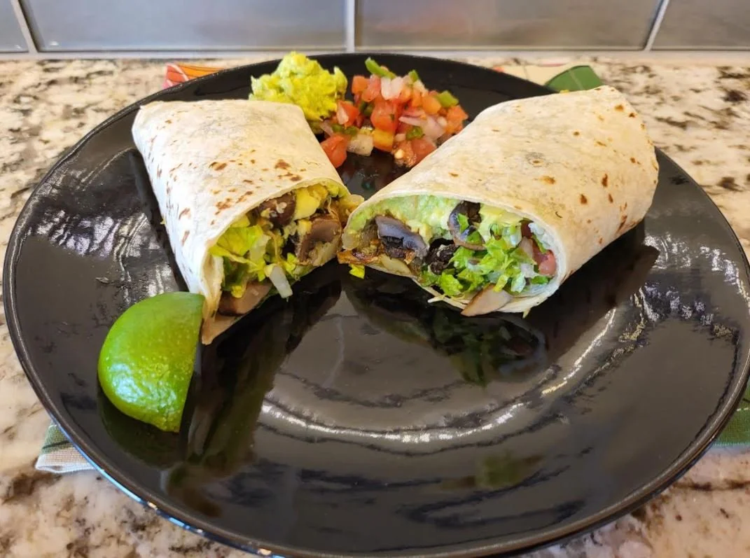 Roasted Vegetable Burritos