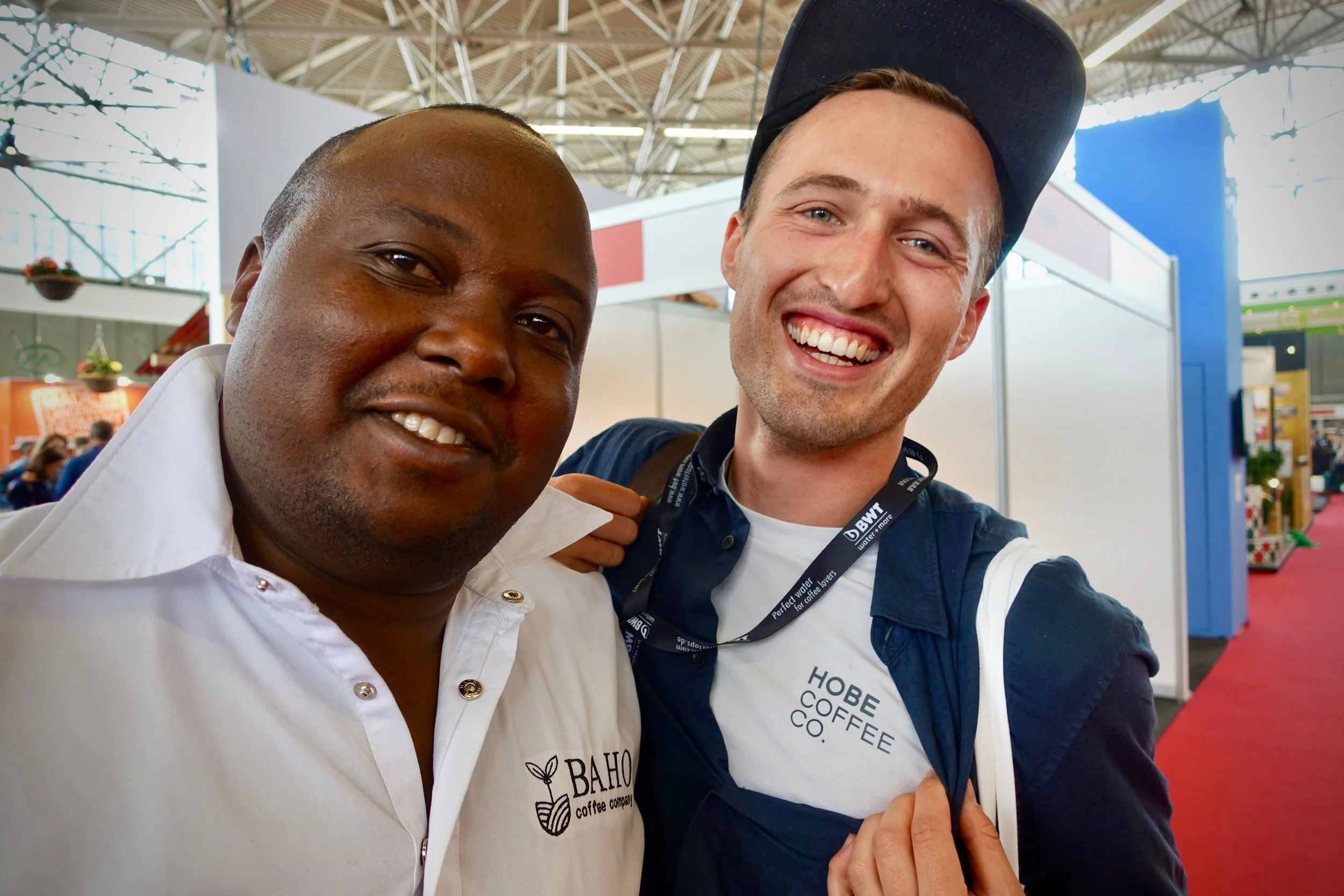 Catching up our Rwandan partners, Baho Coffee Company. 