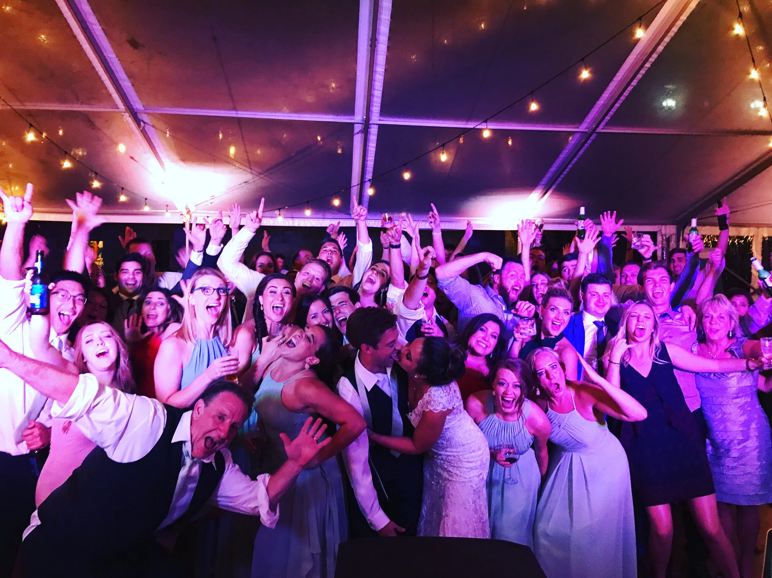 LIZZIE AND JACK’S WEDDING RECEPTION AT LOST DUNES GOLF CLUB IN BRIDGMAN | DJ, UPLIGHTS